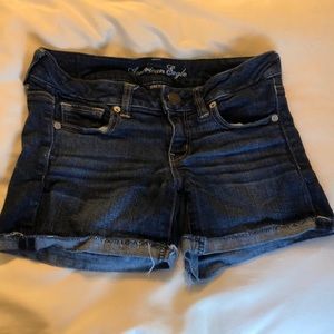Dark blue Jean shorts great condition!